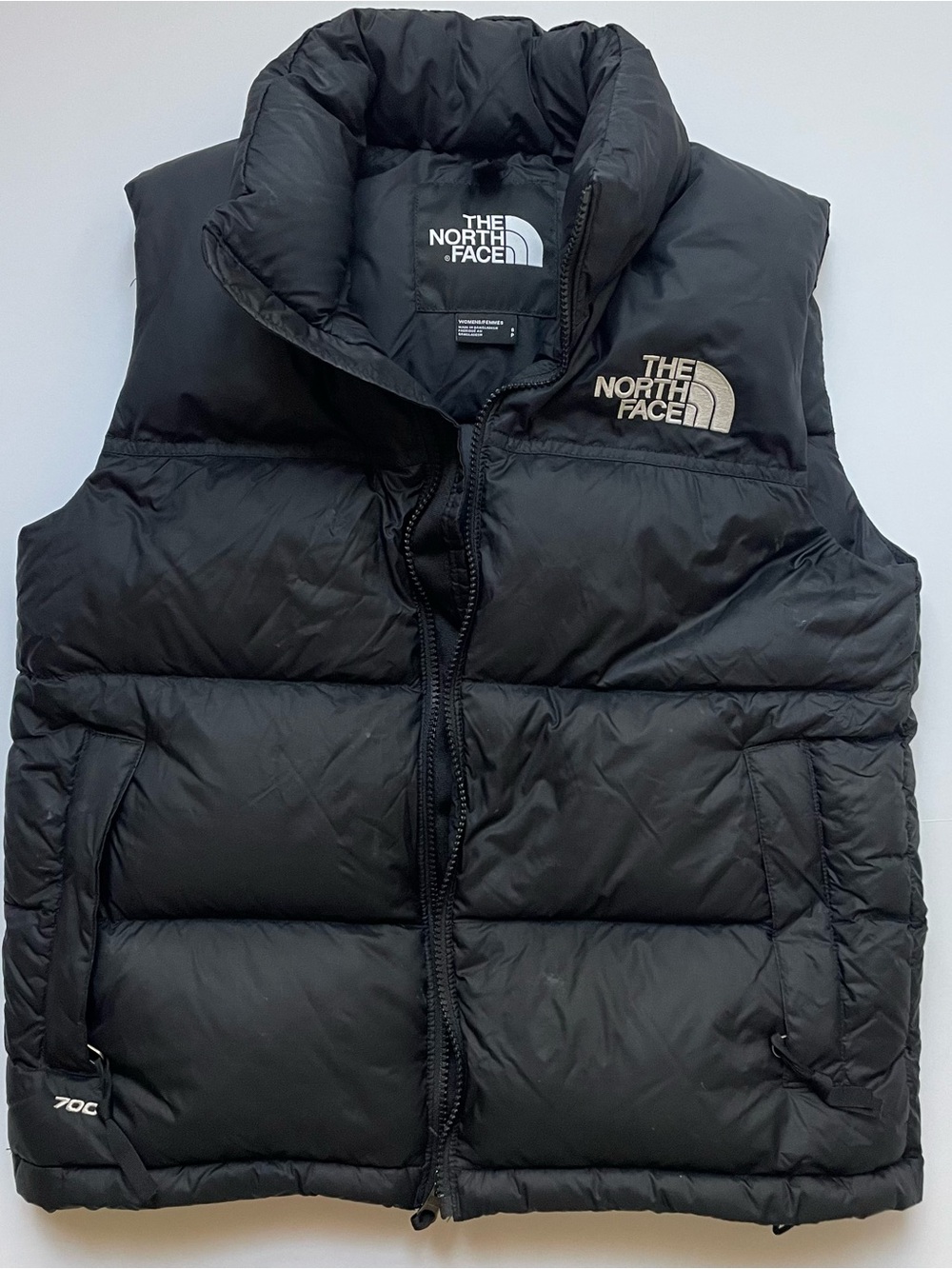 The North Face 1996 Retro Nuptse 700 Down Vest Women’s Black Small - Picture 7 of 12